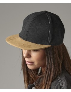 B-B668-Suede Peak Snapback 2